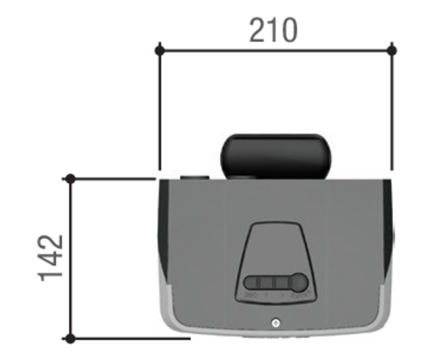 CAME VER 13 до 2,25 м COMBO CLASSICO (V10DMS2.25 KIT) комплект для автоматизации секционных гаражных ворот