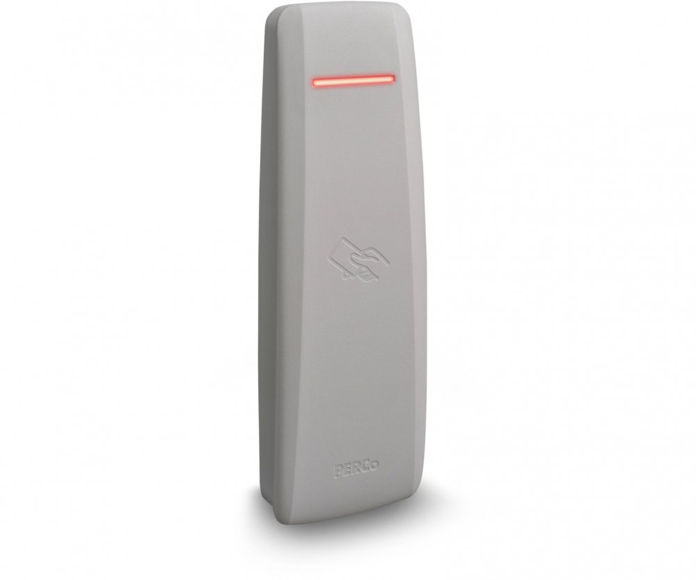 PERCo-CL15.3G (светло-серый) контроллер замка со встроенным считывателем EM-Marin и HID