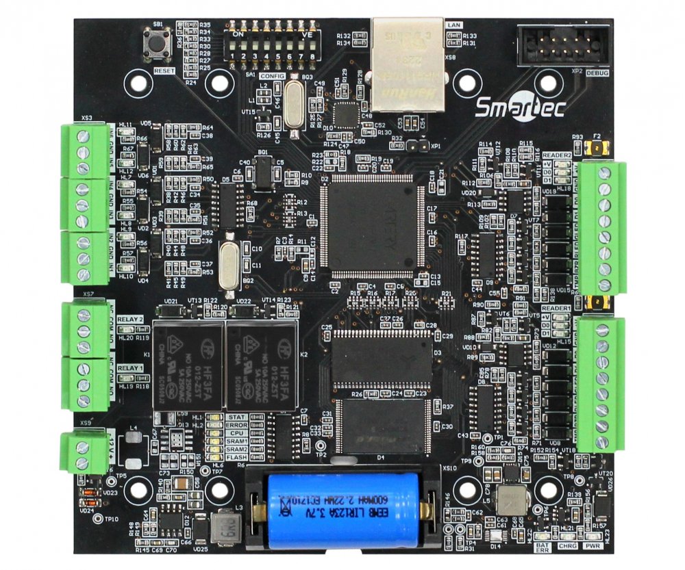 Smartec ST-NC221R2 сетевой контроллер на 2 двери