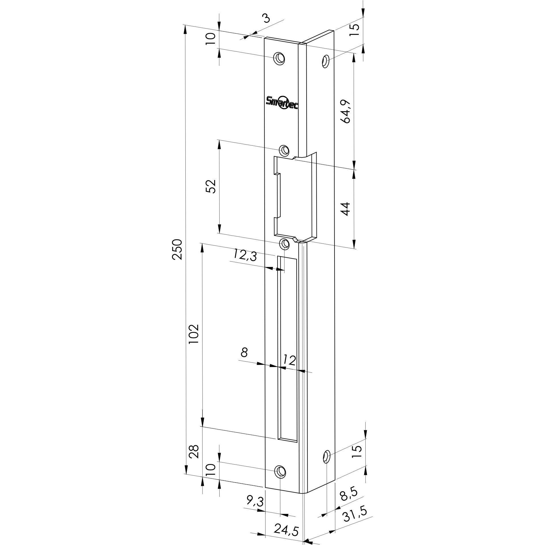 Smartec ST-SL111SP-L планка