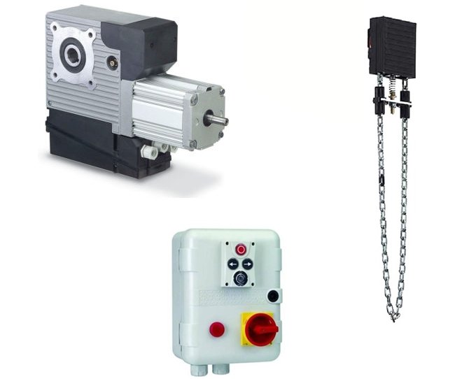 FAAC 541 - 3PH KIT осевой комплект для секционных ворот