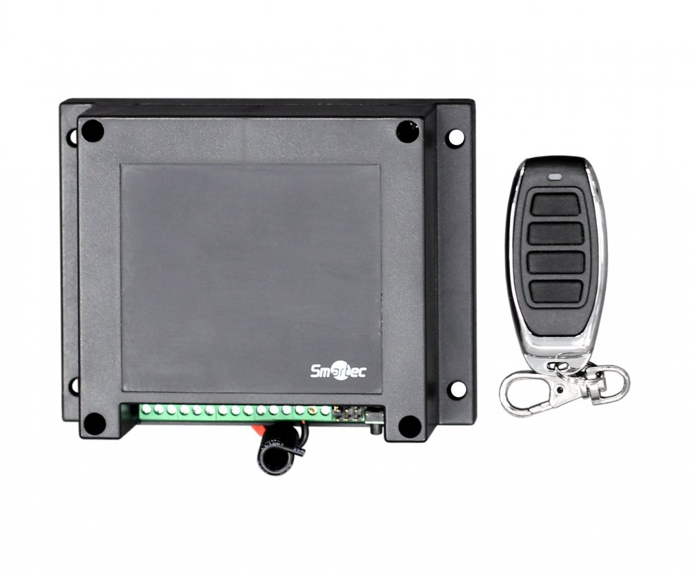 Smartec ST-EX104RF комплект управления по радиоканалу с динамическим кодом (приемник + брелок)
