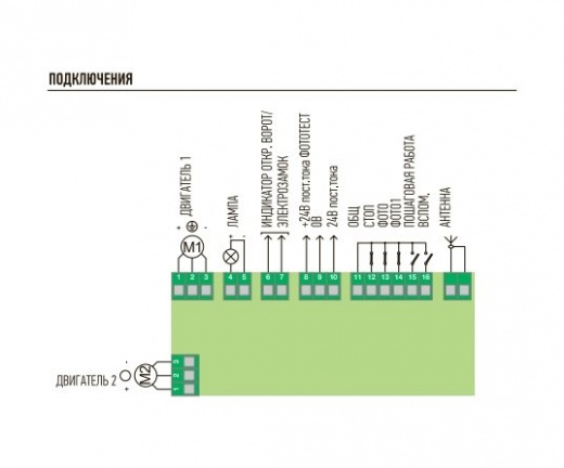 NICE MC424LR01 блок управления