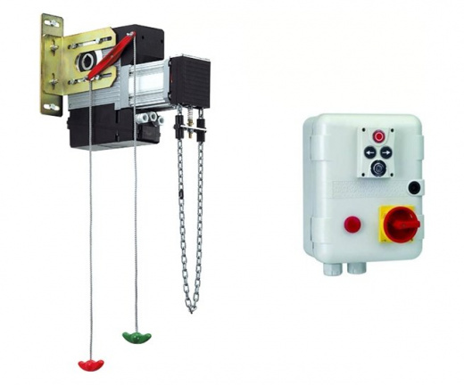 FAAC 540X BPR с кнопочной панелью XB300 109510 осевой привод для секционных ворот