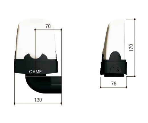 Беспроводная сигнальная лампа системы RIO v2.0 CAME RIOLX8WS