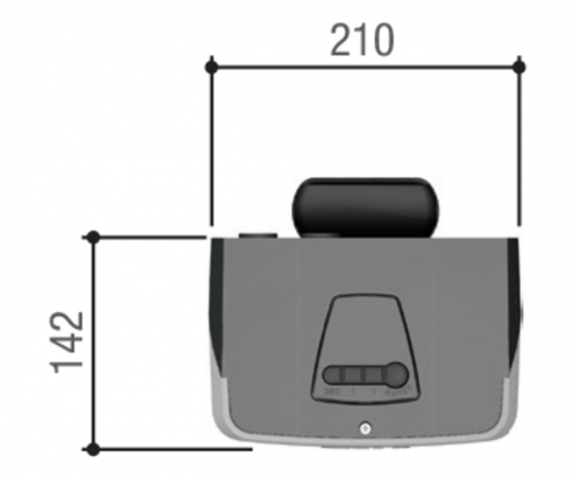 CAME VER 13 до 2,70 м COMBO CLASSICO (V13DMS2.7 KIT) комплект для автоматизации секционных гаражных ворот