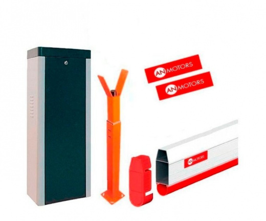 AN-Motors ASB-6R комплект шлагбаума с прямоугольной стрелой 6,3 метра