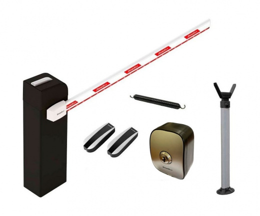 DoorHan BR-PRO6000LEDKIT комплект шлагбаума с подсветкой 6 м с фотоэлементами